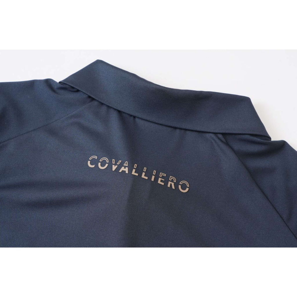 Covalliero Polo SS26 Women Dark Navy