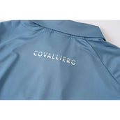 Covalliero Polo SS26 Women Smoked Blue