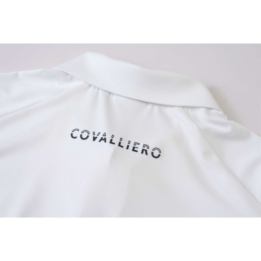 Covalliero Polo SS26 Women White