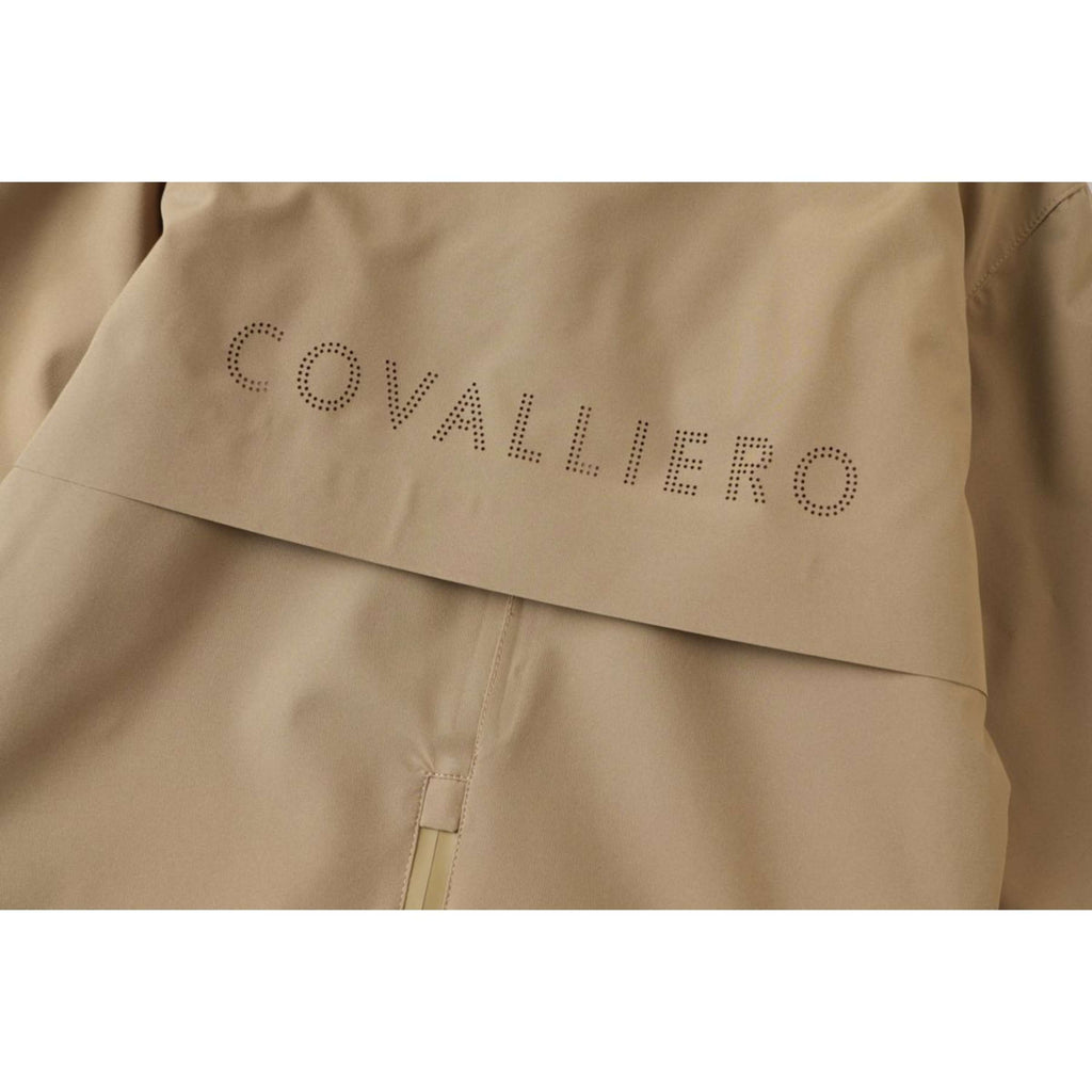 Covalliero Long Raincoat SS26 Children Walnut