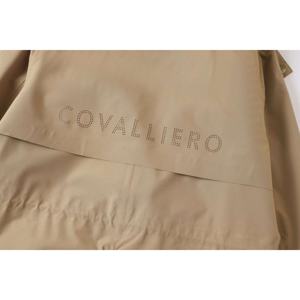 Covalliero Long Raincoat SS26 Women Walnut