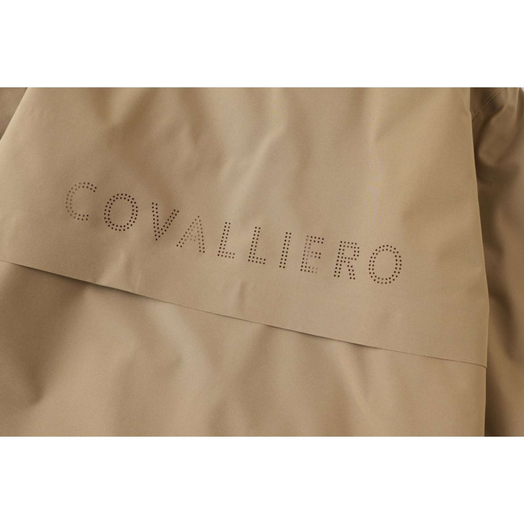 Covalliero Rain Coat SS26 Women Walnut