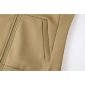 Covalliero Fleece Vest SS26 Women Walnut