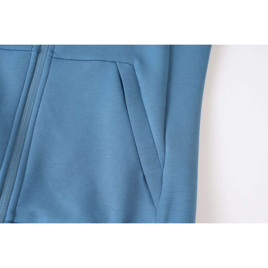 Covalliero Fleece Vest SS26 Women Smoked Blue