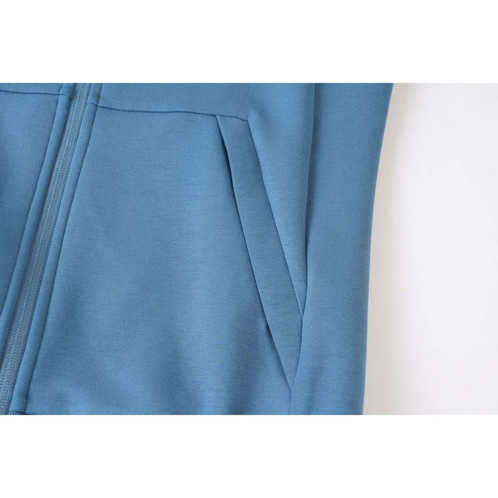 Covalliero Fleece Vest SS26 Women Smoked Blue