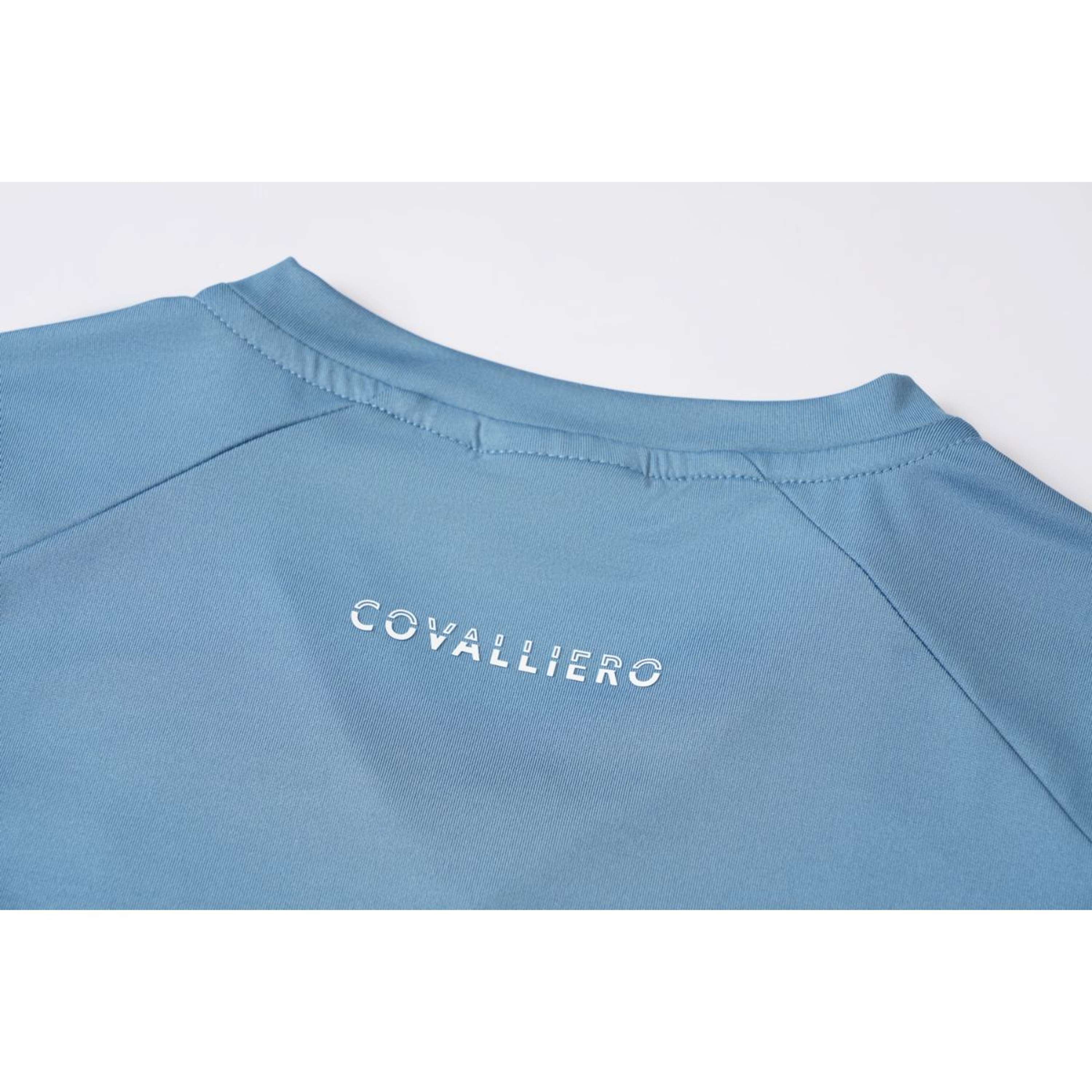 Covalliero T-Shirt SS26 Children Smoked Blue