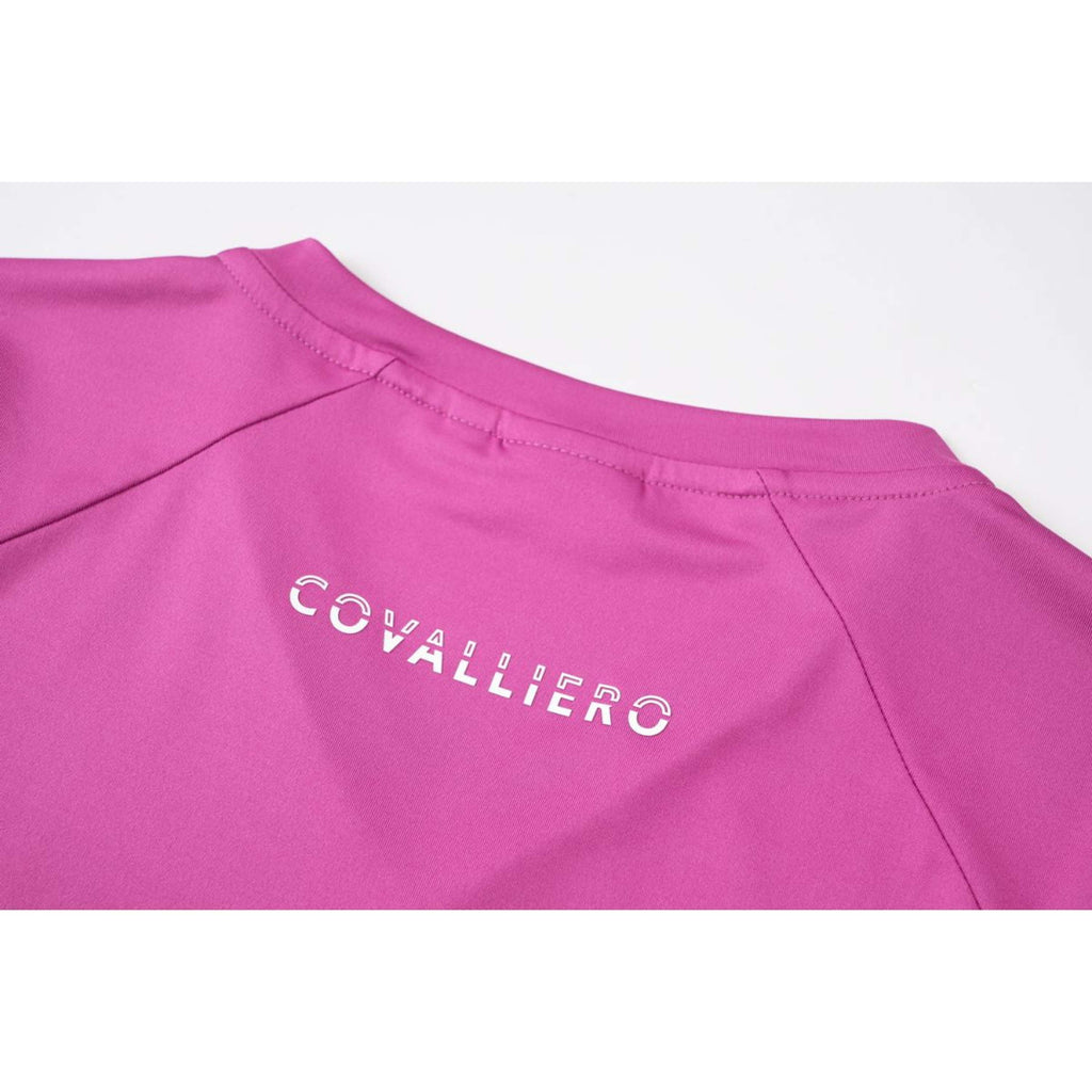 Covalliero T-Shirt SS26 Women Light Berry