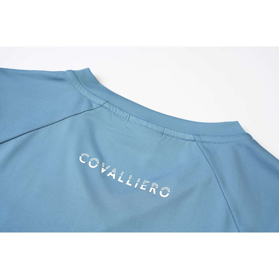 Covalliero T-Shirt SS26 Women Smoked Blue
