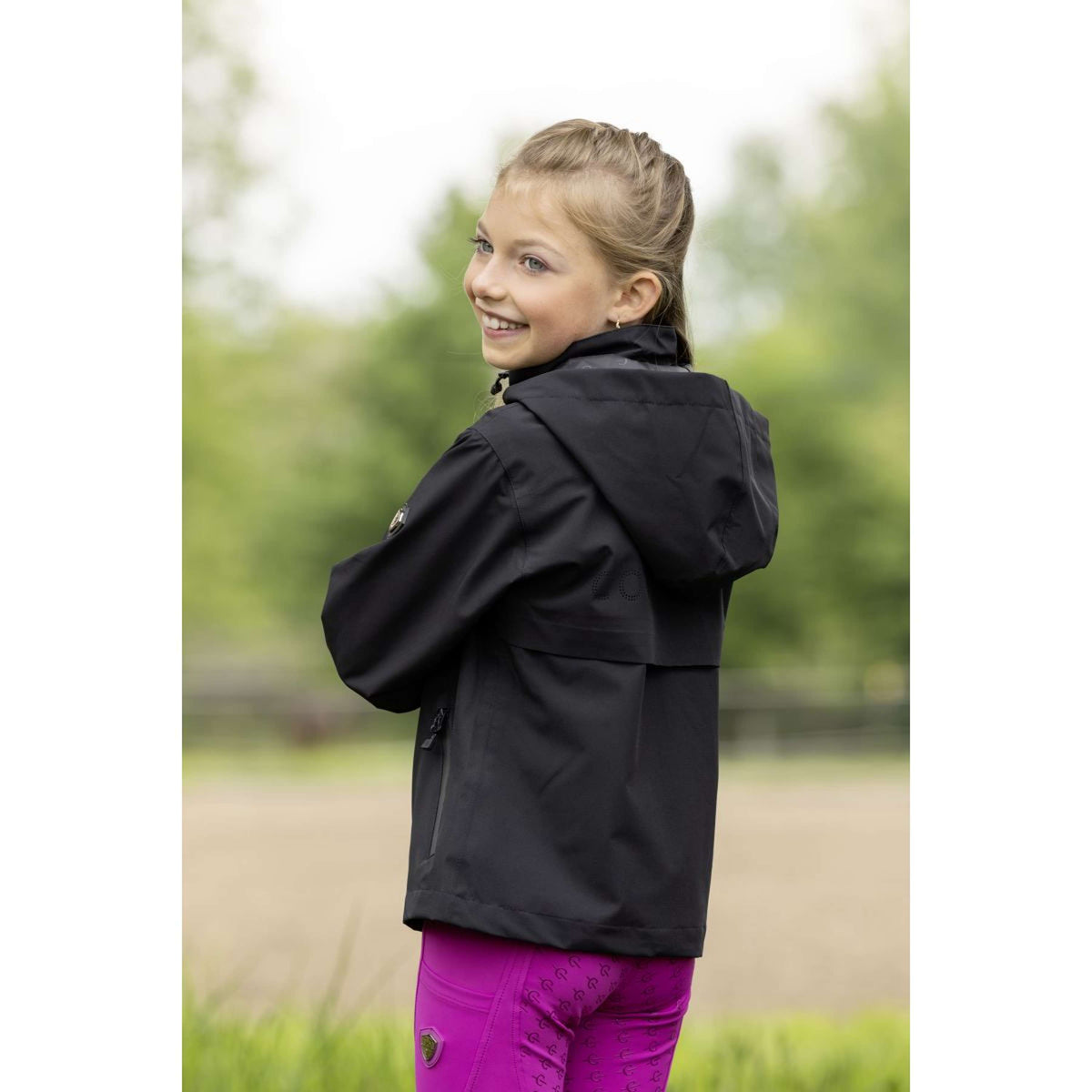 Covalliero Rain Coat SS26 Children Black