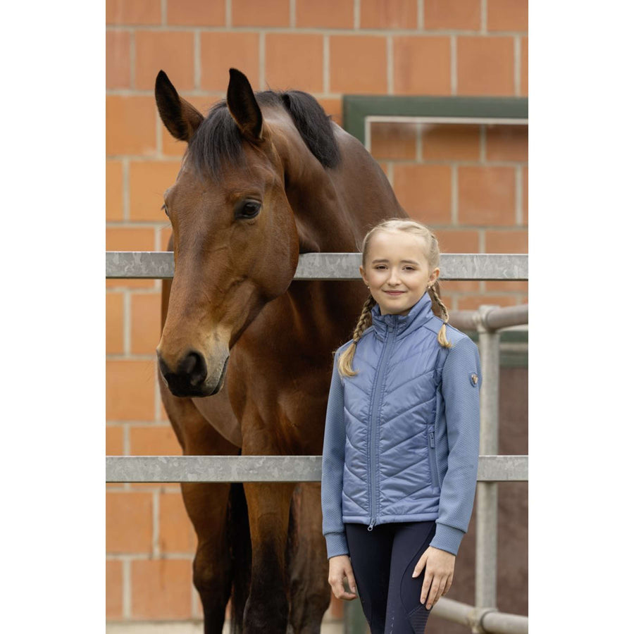 Covalliero Jacket SS26 Children Smoked Blue