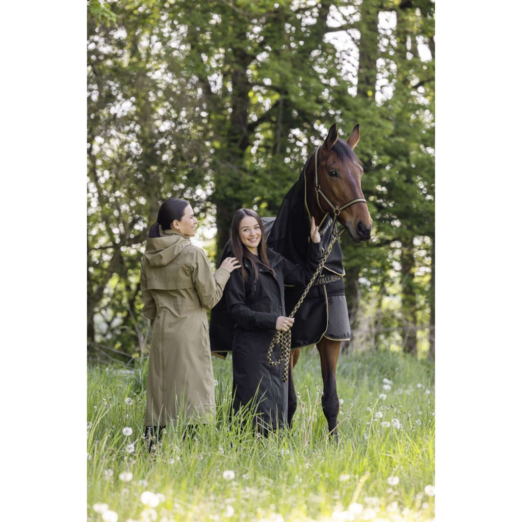 Covalliero Long Raincoat SS26 Women Black