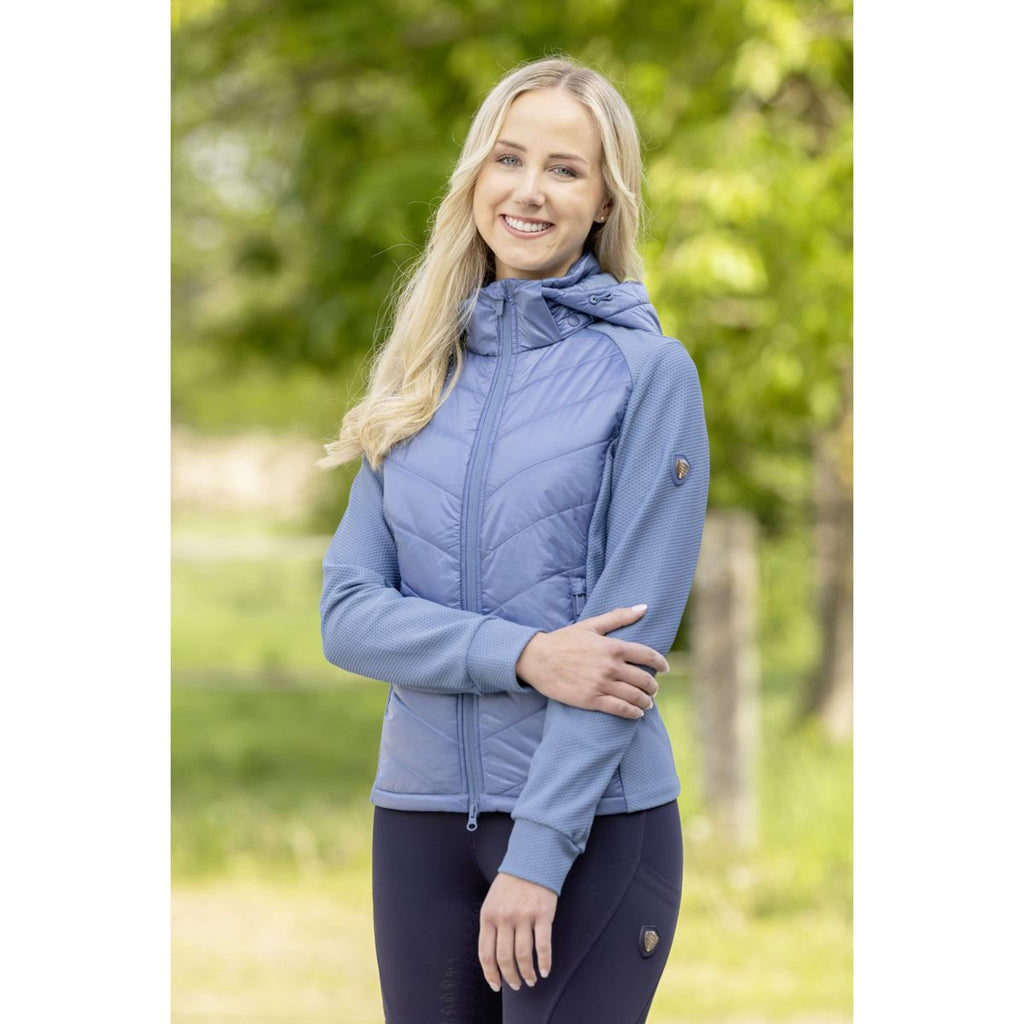 Covalliero Jacket SS26 Women Smoked Blue