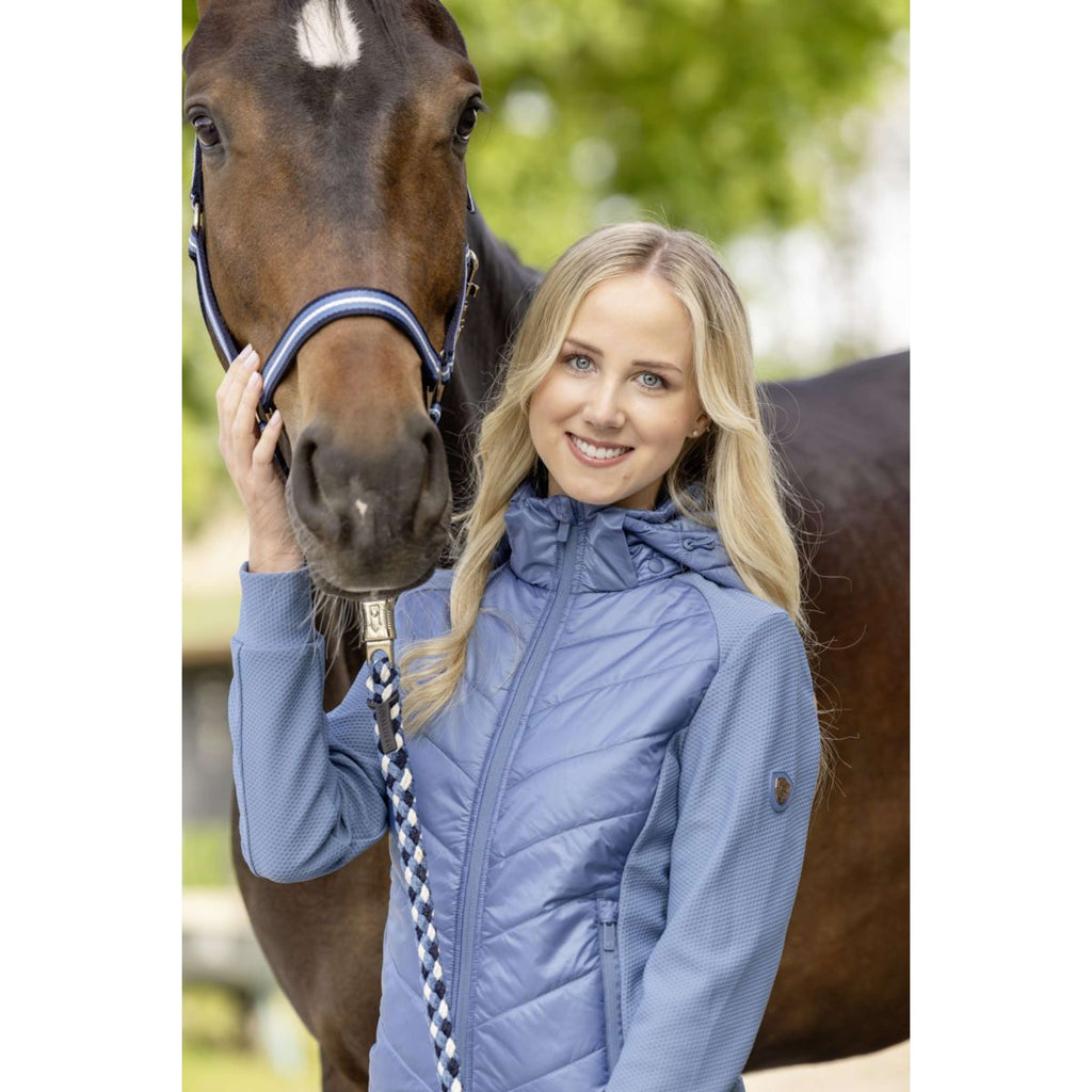 Covalliero Jacket SS26 Women Smoked Blue