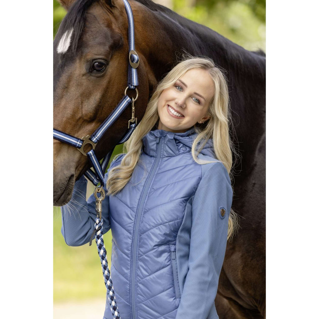 Covalliero Jacket SS26 Women Smoked Blue