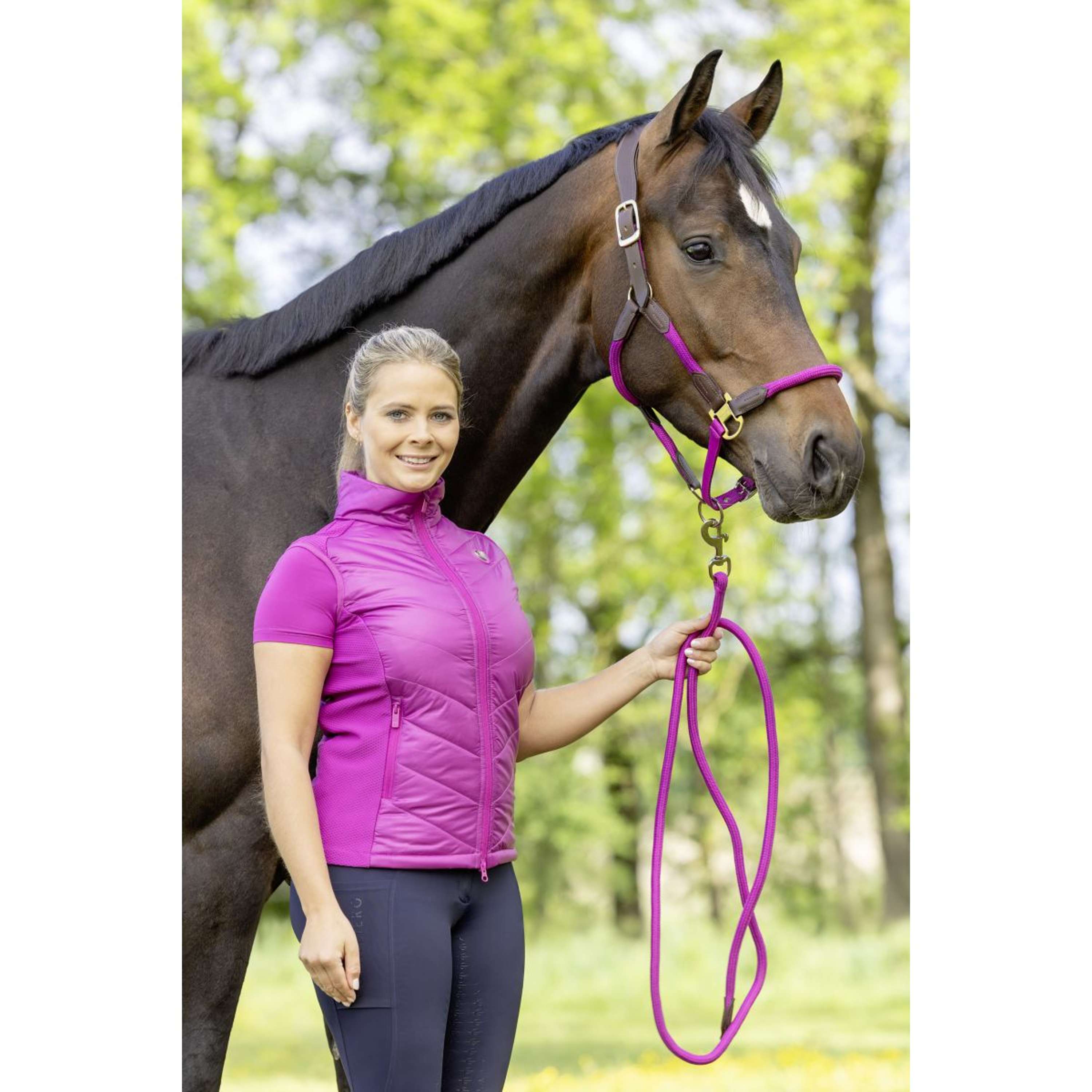 Covalliero Bodywarmer SS26 Women Light Berry