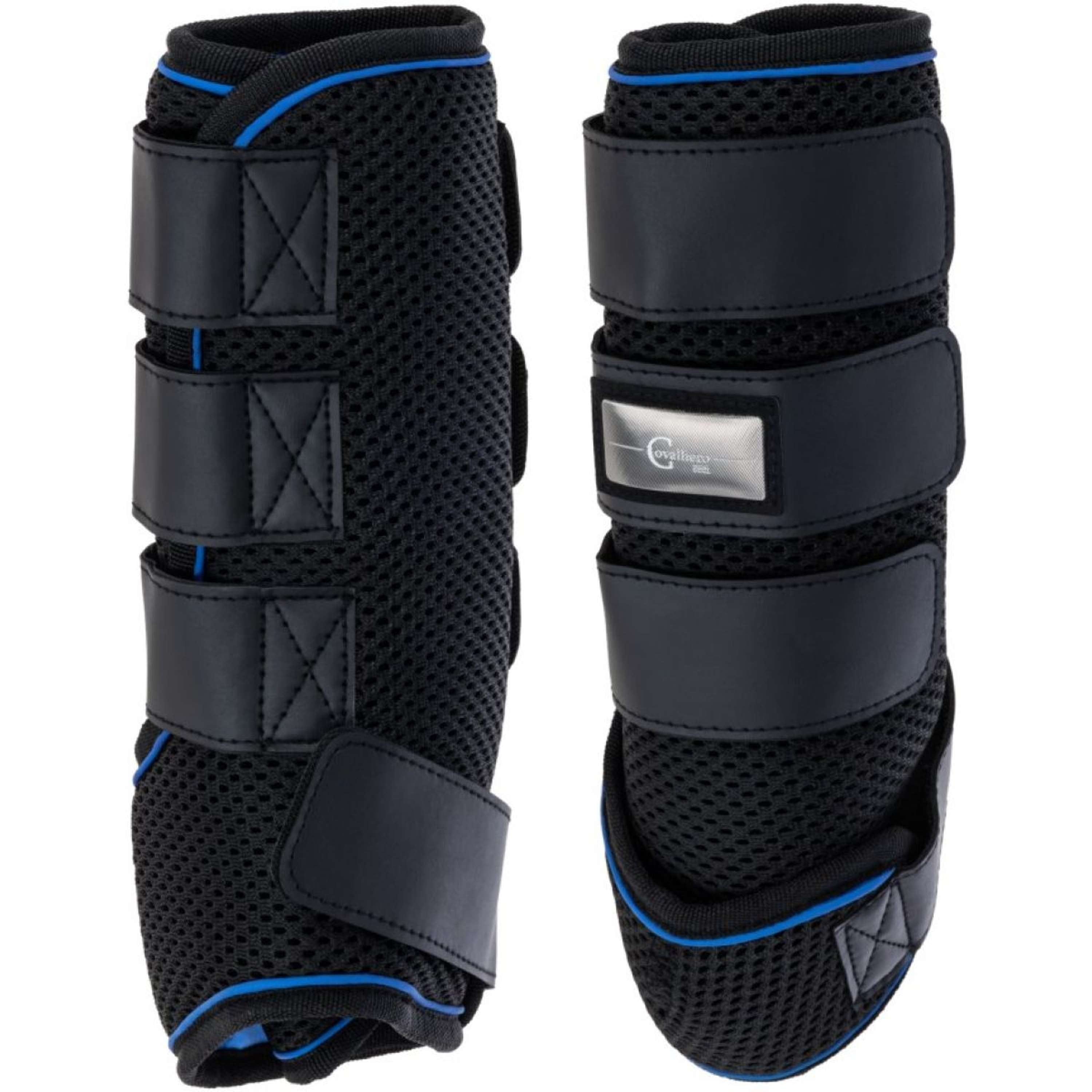 Covalliero Leg Protectors Cooling Black/Blue