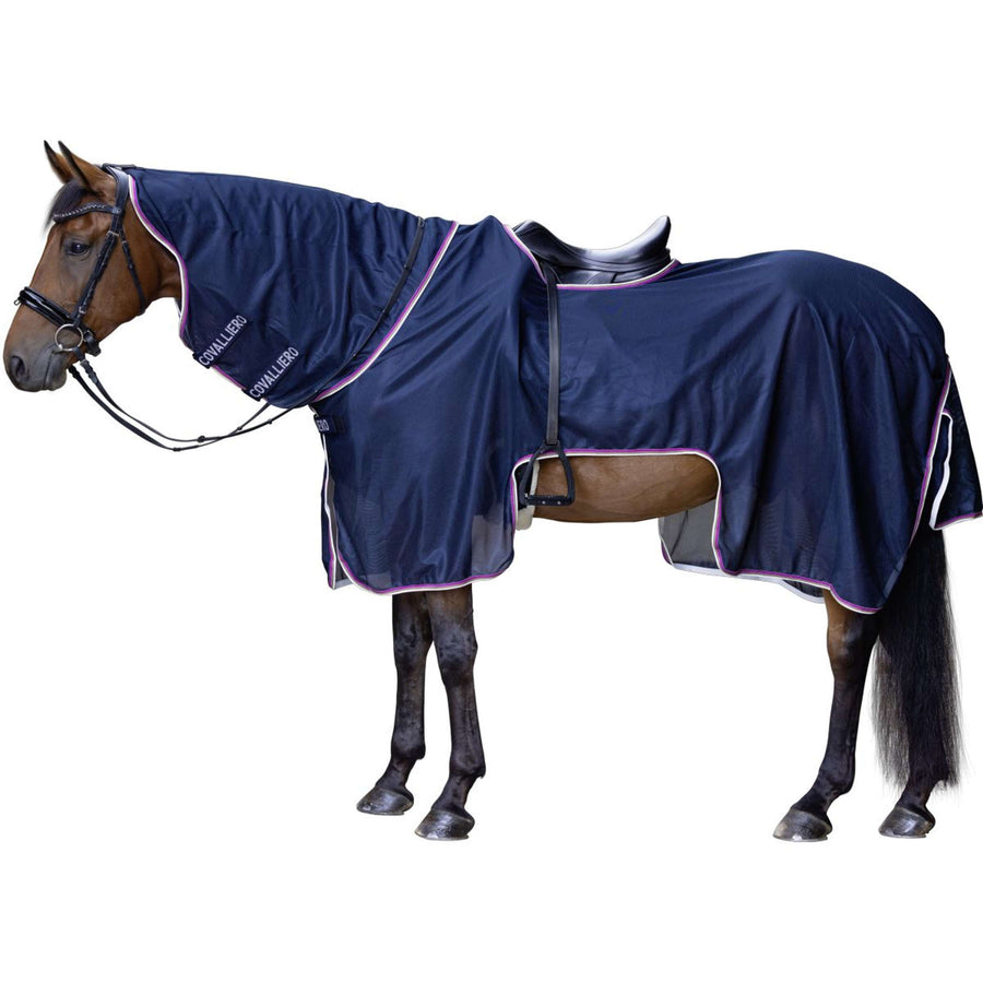 Covalliero Exercise Rug SS26 Dark Navy