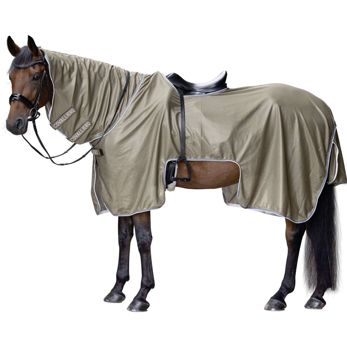 Covalliero Exercise Rug SS26 Walnut