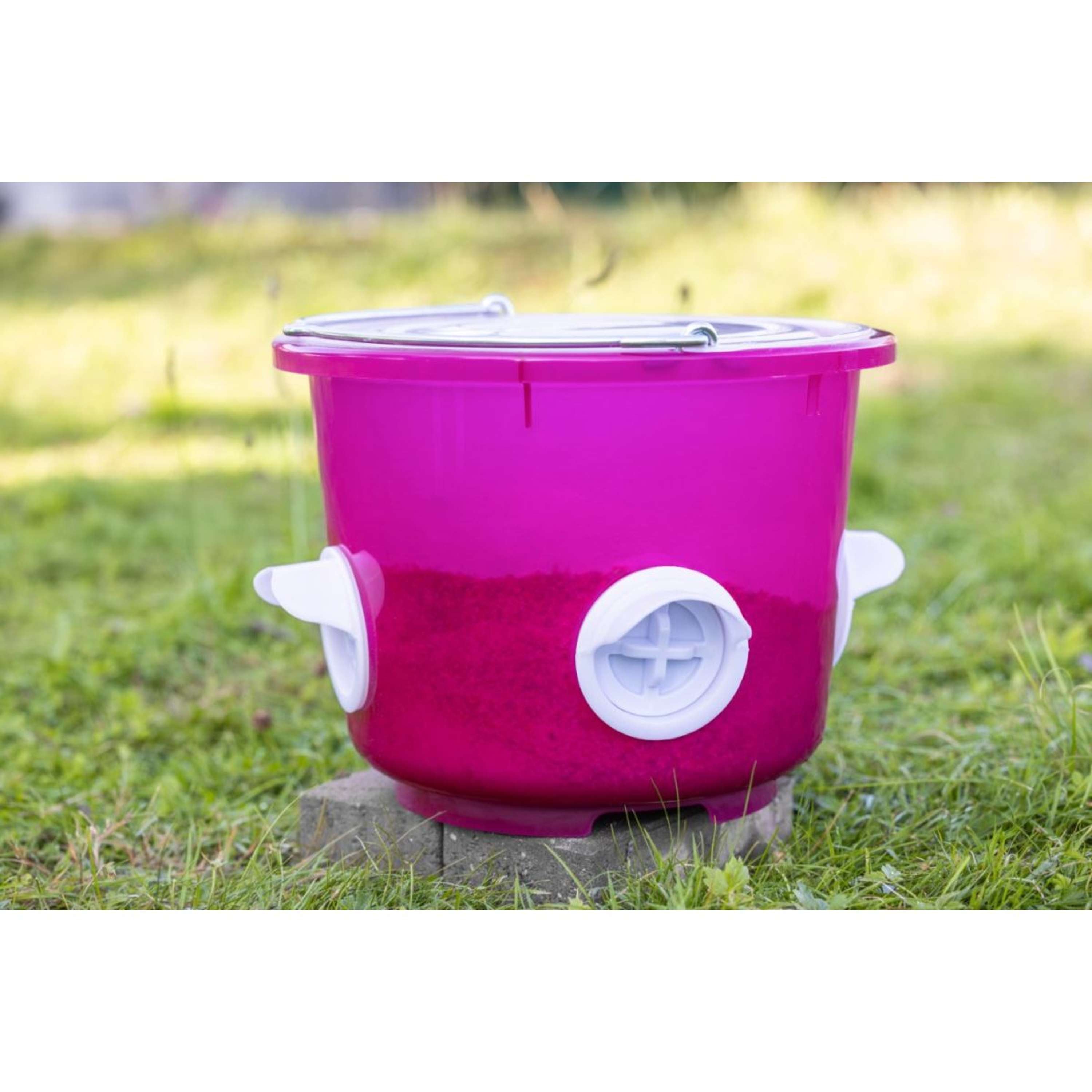 Kerbl Food Bucket Chickens Pink