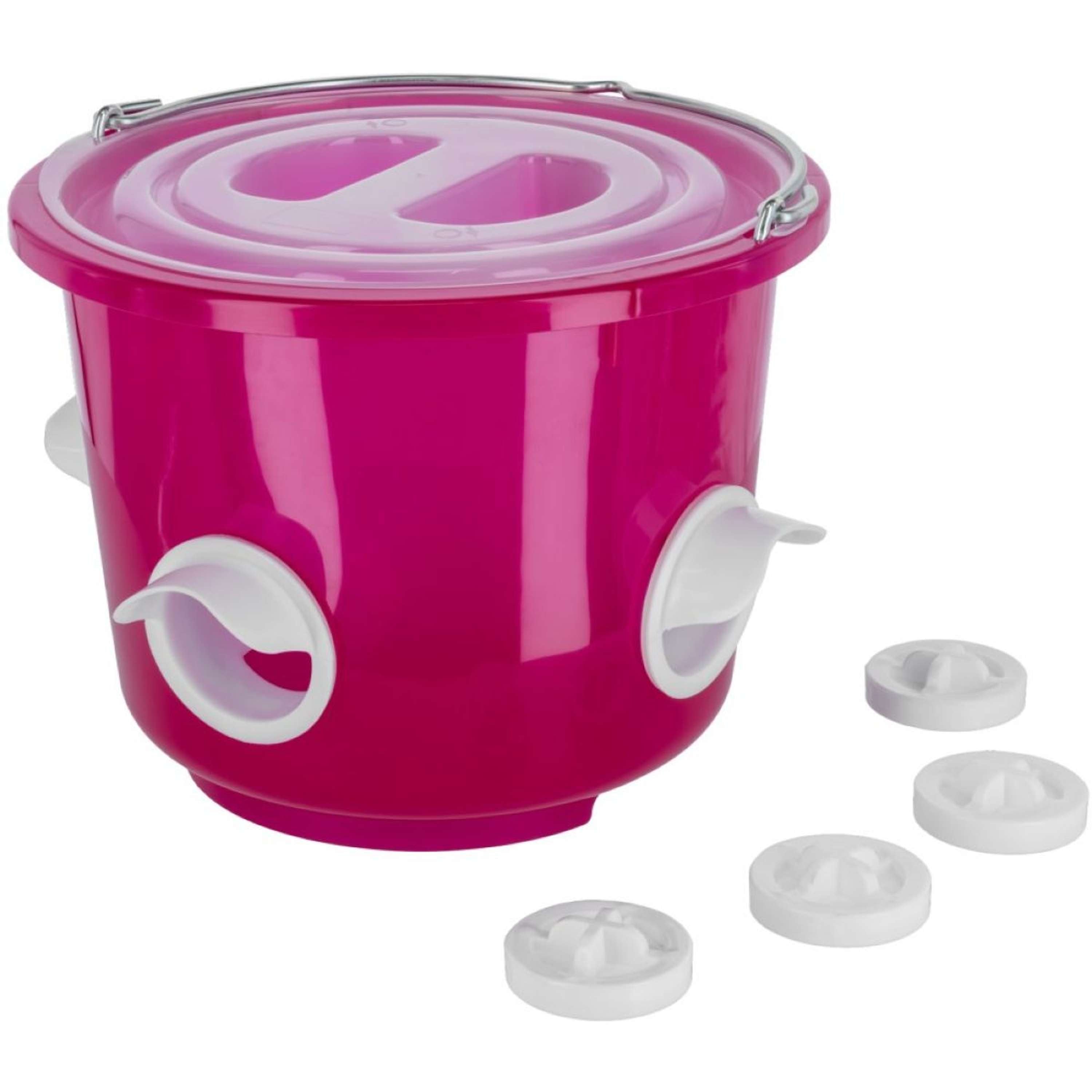Kerbl Food Bucket Chickens Pink