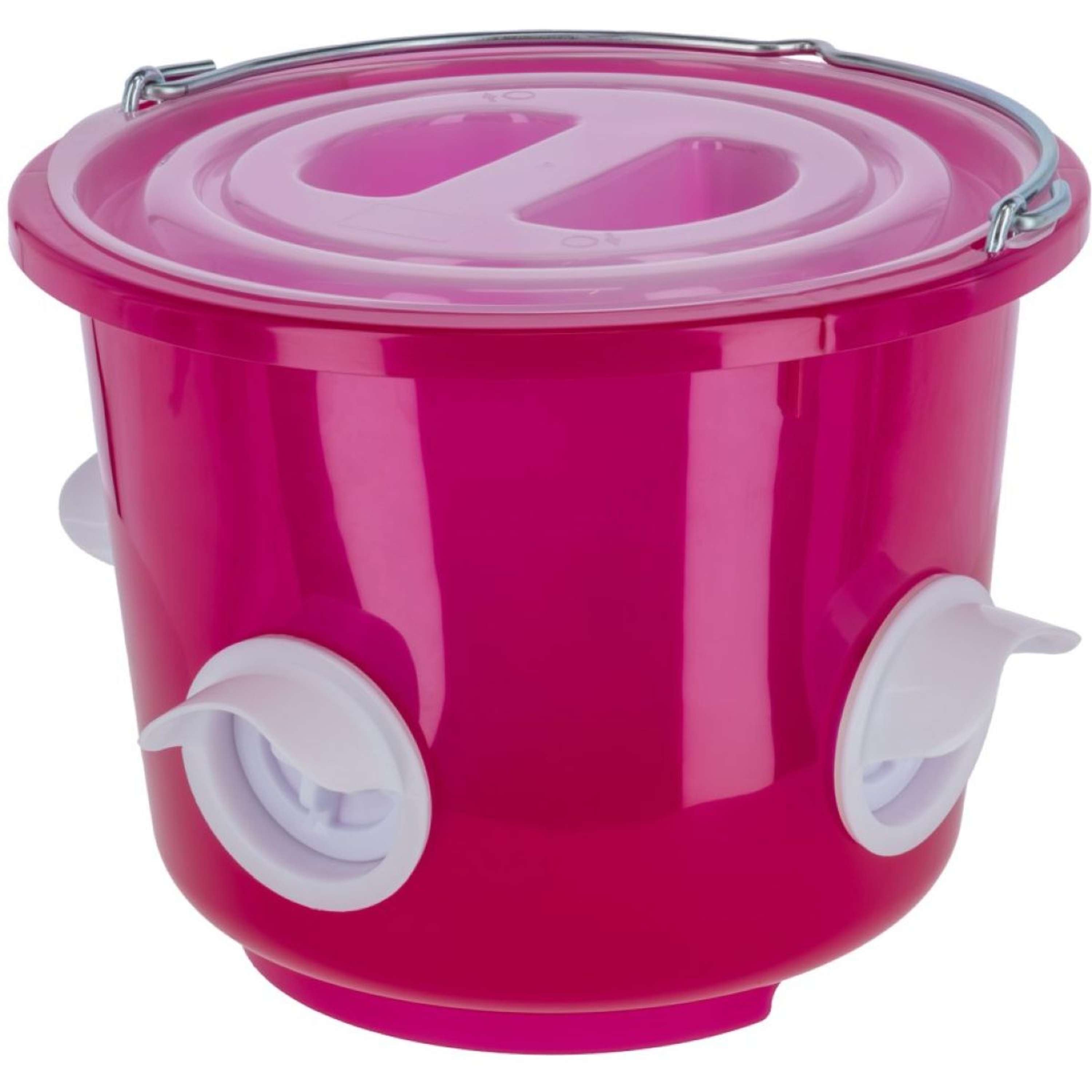 Kerbl Food Bucket Chickens Pink