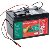 Ako Power Premium AGM 15 Ah Complete Set Black