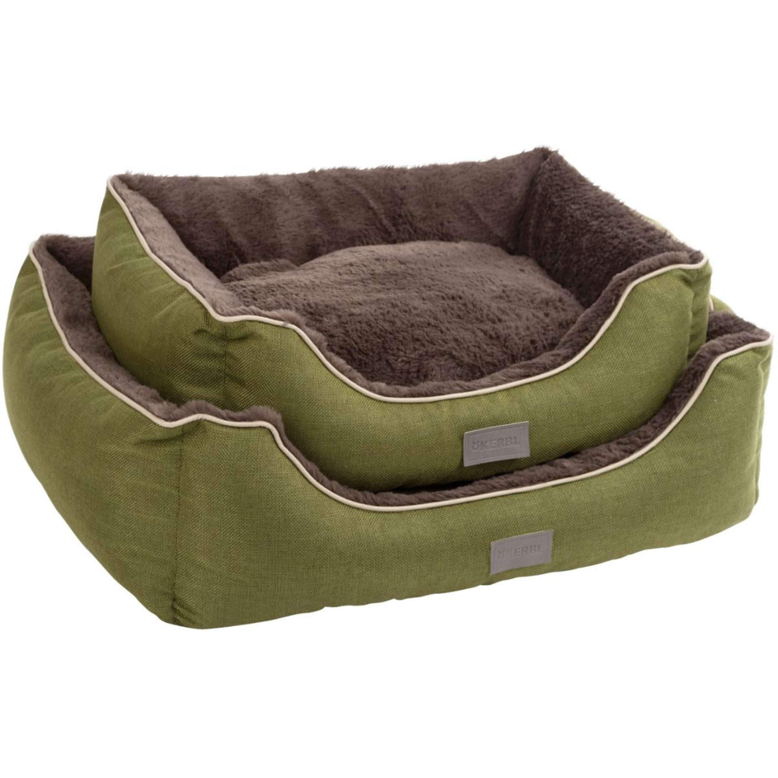 Kerbl Plush Bed Samuel Green/Grey