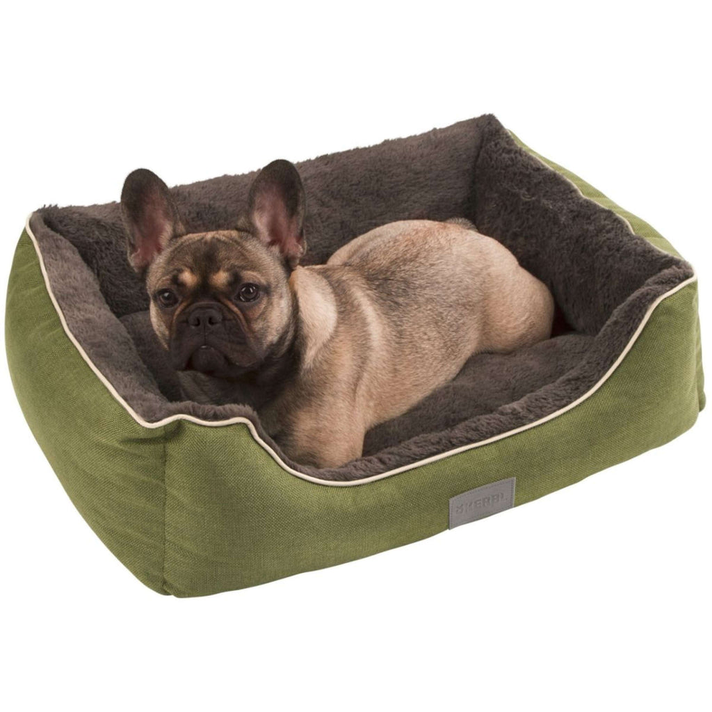 Kerbl Plush Bed Samuel Green/Grey