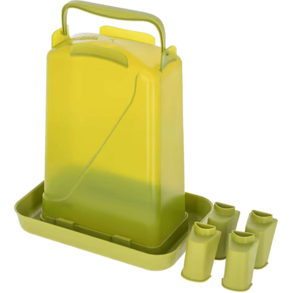 Kerbl Poultry Drinking Trough on a Stand Green