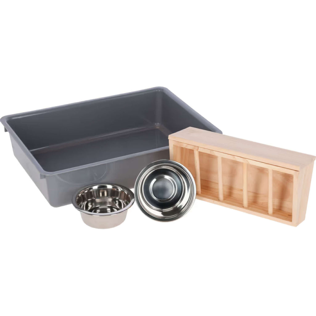 Kerbl Digging and Feeding Station Wood
