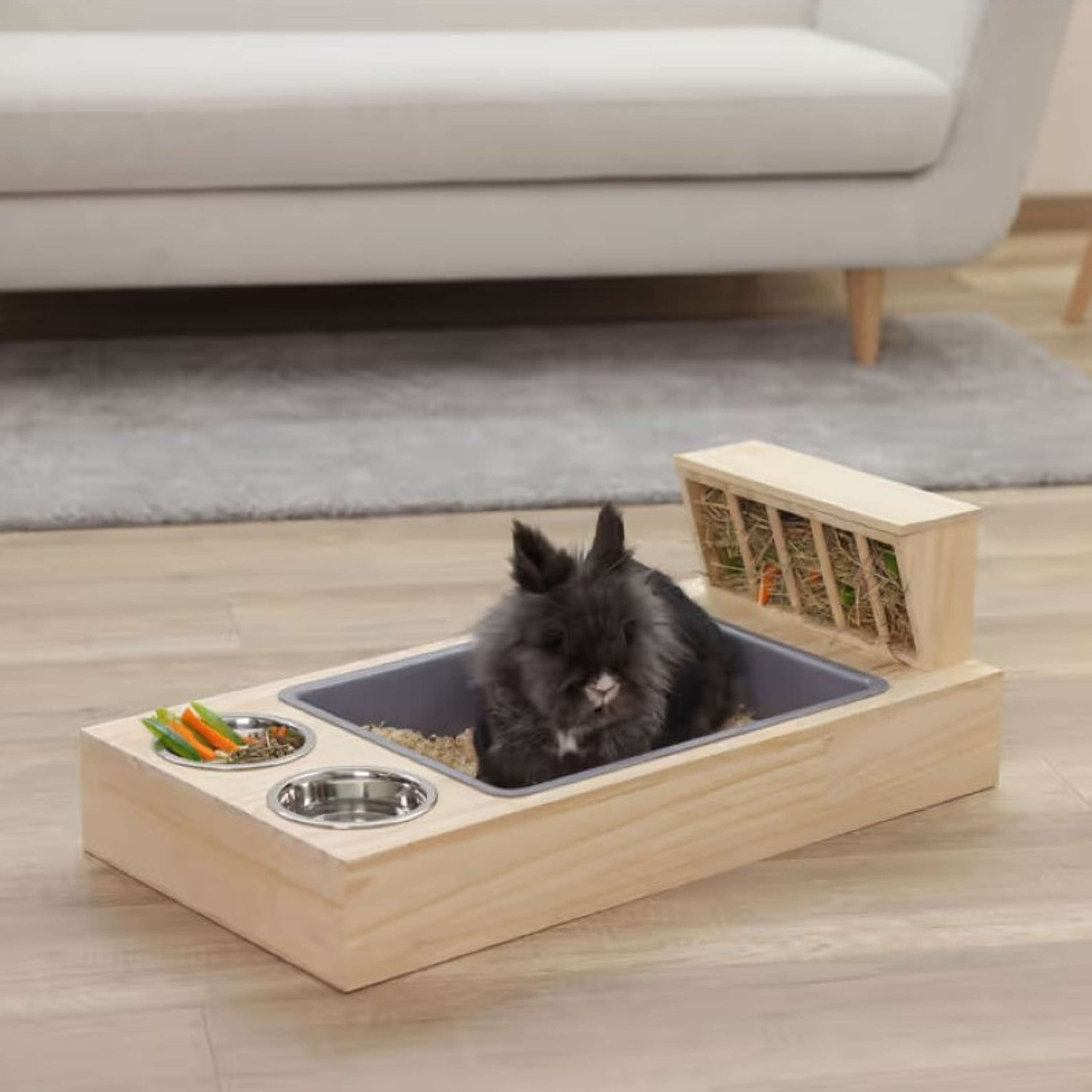 Kerbl Digging and Feeding Station Wood