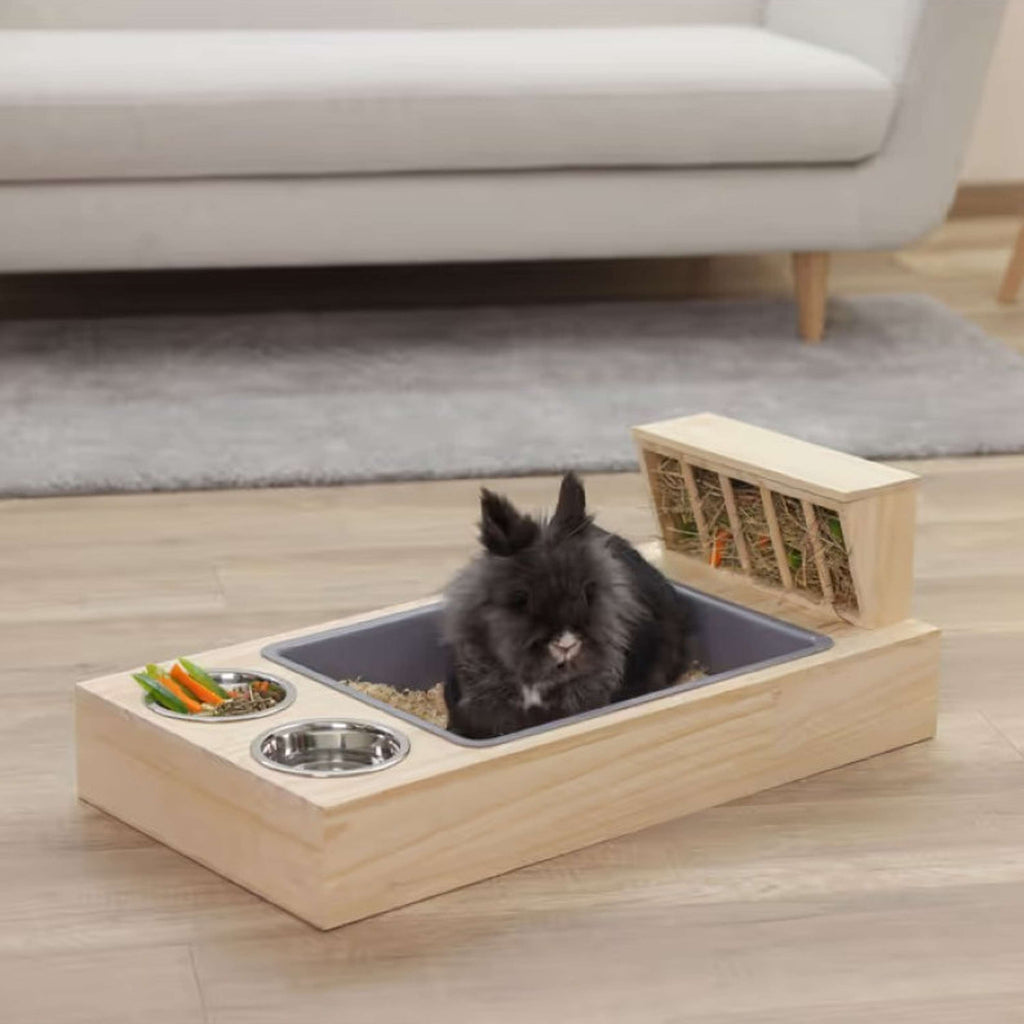 Kerbl Digging and Feeding Station Wood