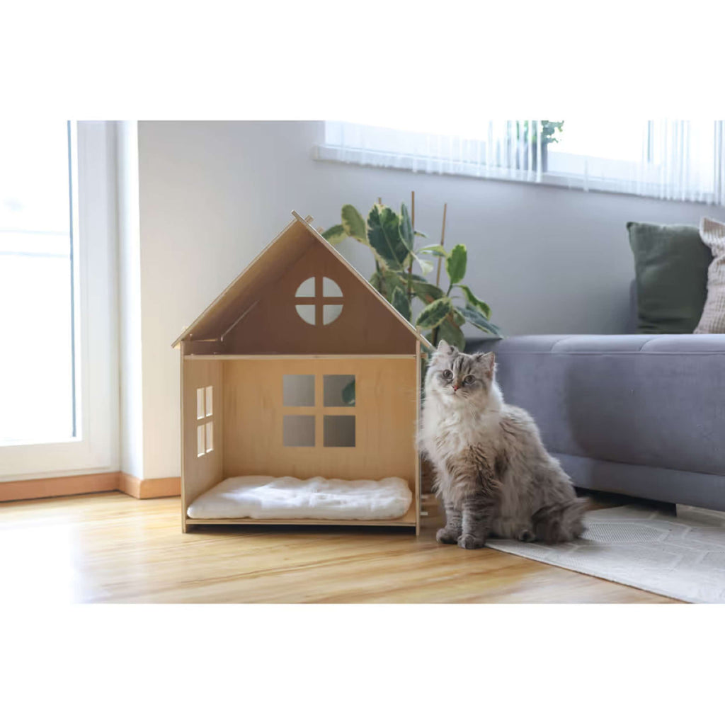 Kerbl Cat House Yvi Wood