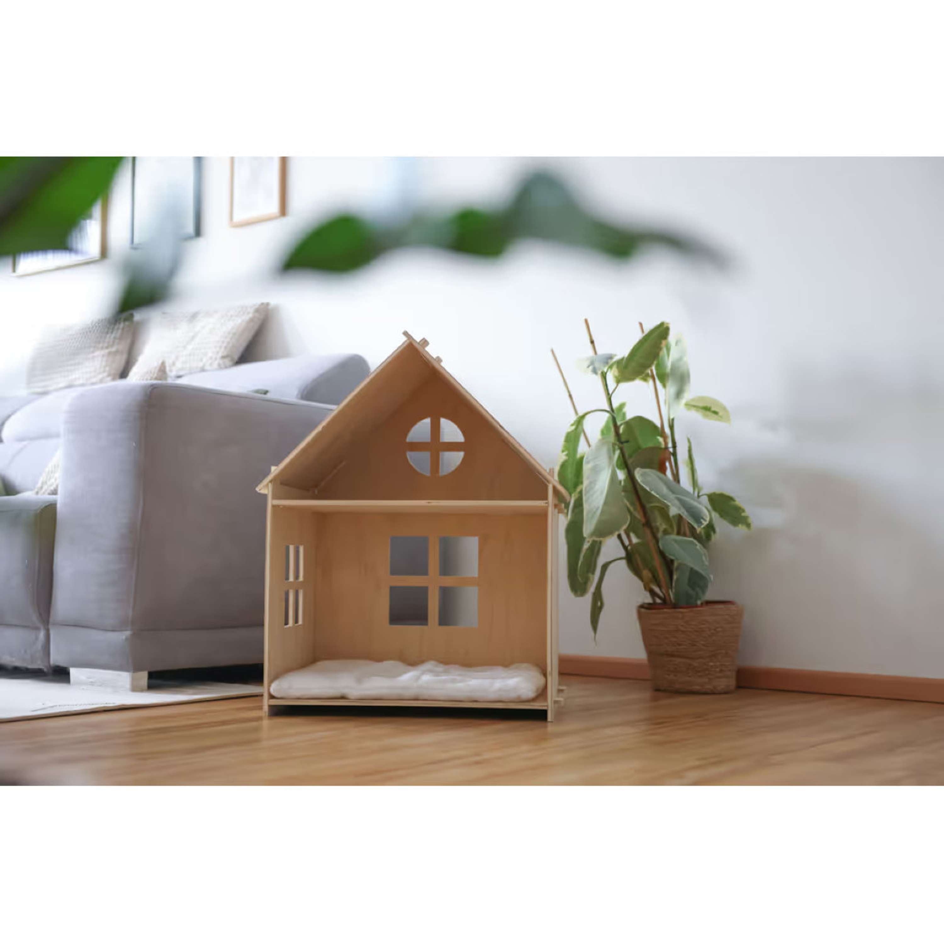 Kerbl Cat House Yvi Wood