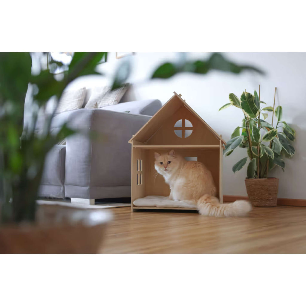 Kerbl Cat House Yvi Wood