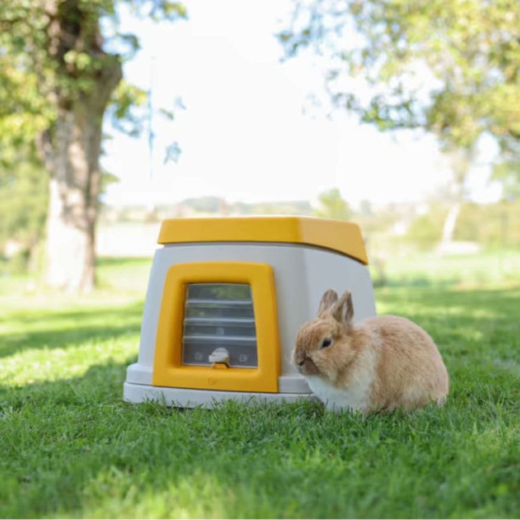 Kerbl Rabbit House Synthetic Grey/Orange