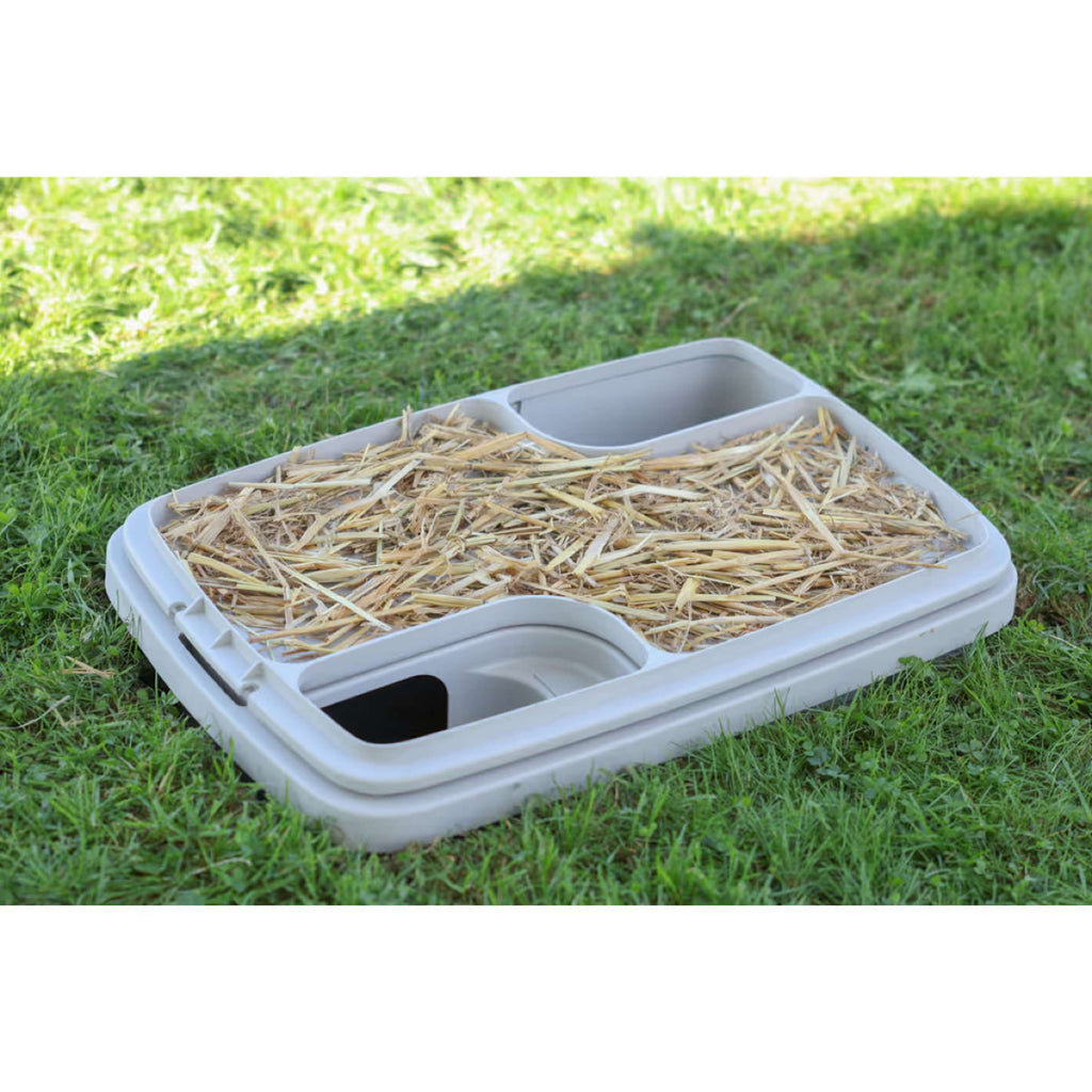 Kerbl Rabbit House Synthetic Grey/Orange