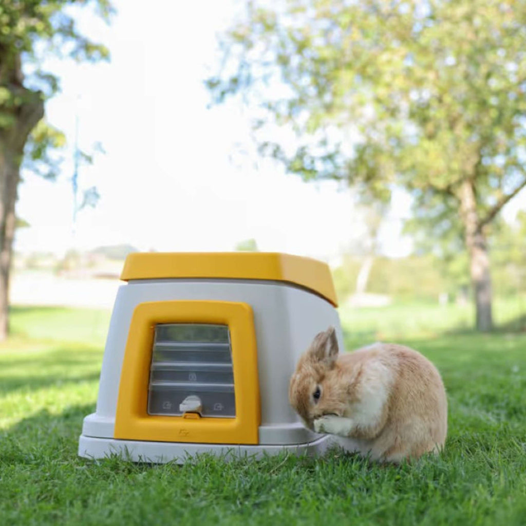 Kerbl Rabbit House Synthetic Grey/Orange