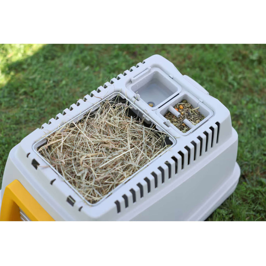Kerbl Rabbit House Synthetic Grey/Orange
