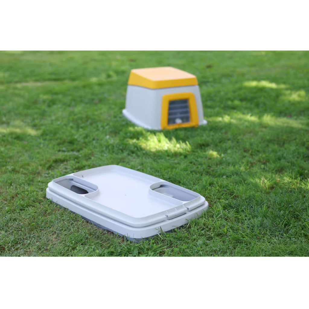 Kerbl Rabbit House Synthetic Grey/Orange