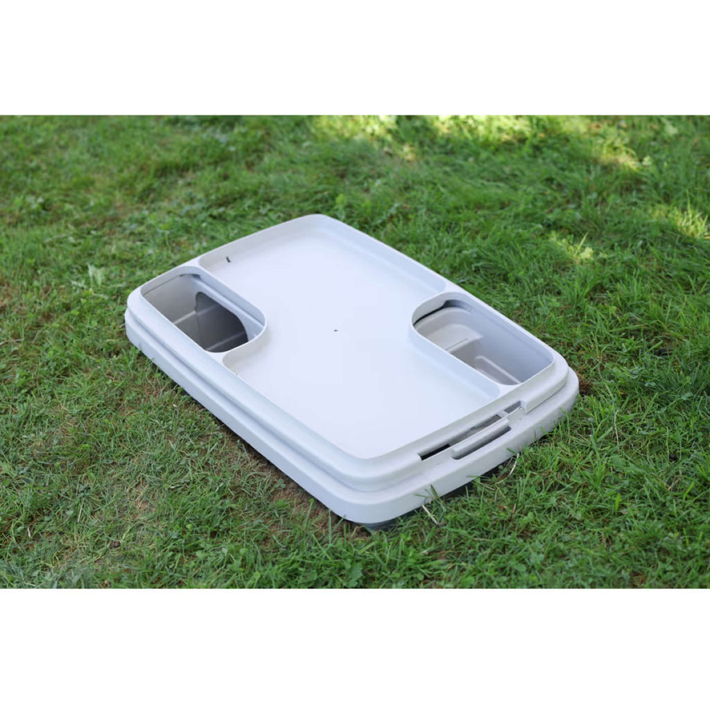 Kerbl Rabbit House Synthetic Grey/Orange