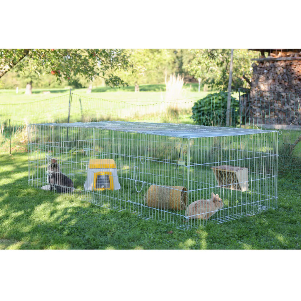 Kerbl Rabbit House Synthetic Grey/Orange