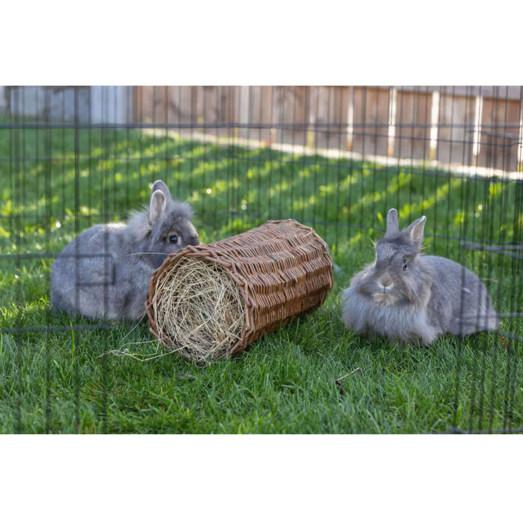 Kerbl Rabbit Tunnel with Hay Nature