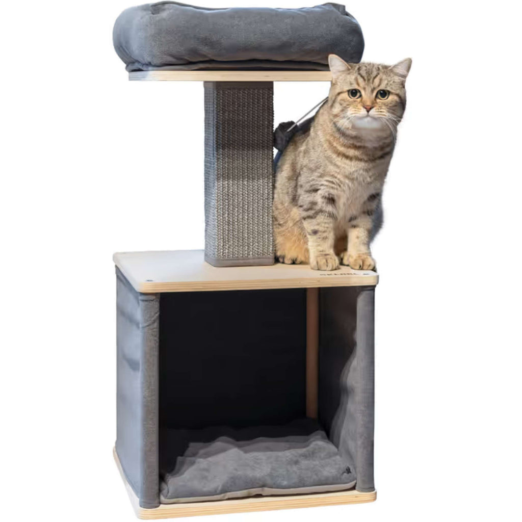 Kerbl Scratch Pole Noah II Grey