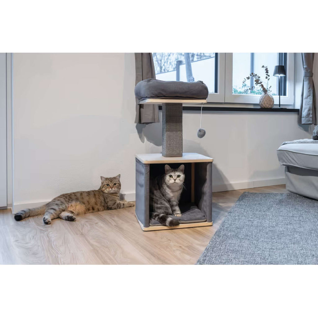 Kerbl Scratch Pole Noah II Grey
