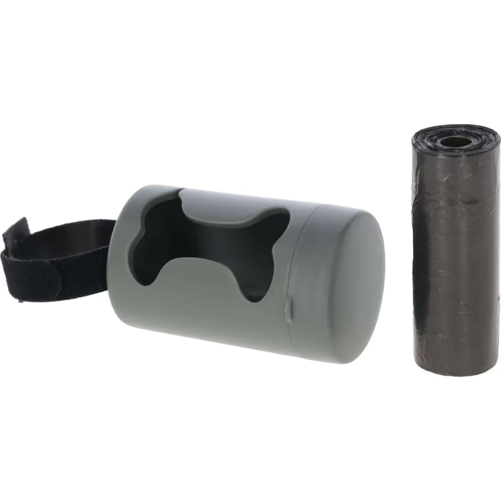 Kerbl Poop Bag Holder Grey/green