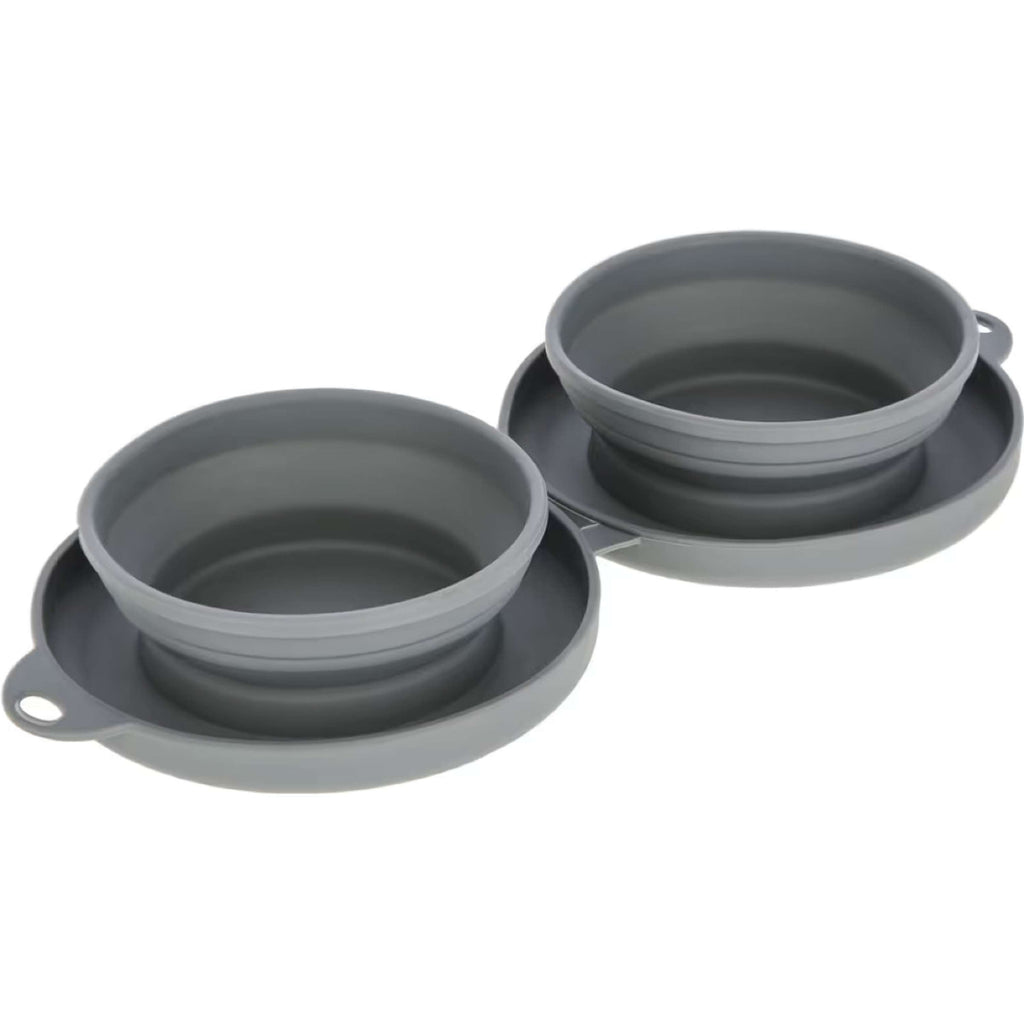Kerbl Travel Bowls Grey