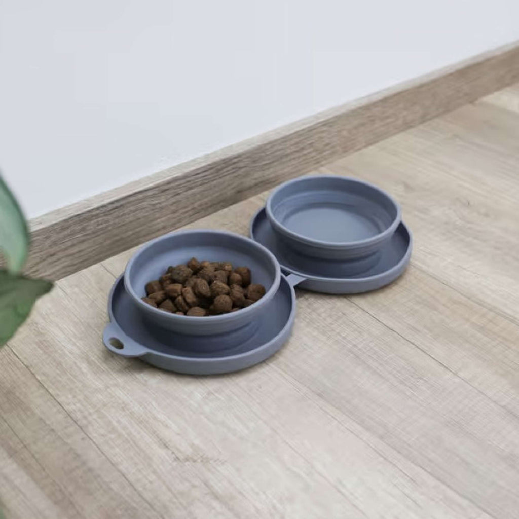 Kerbl Travel Bowls Grey