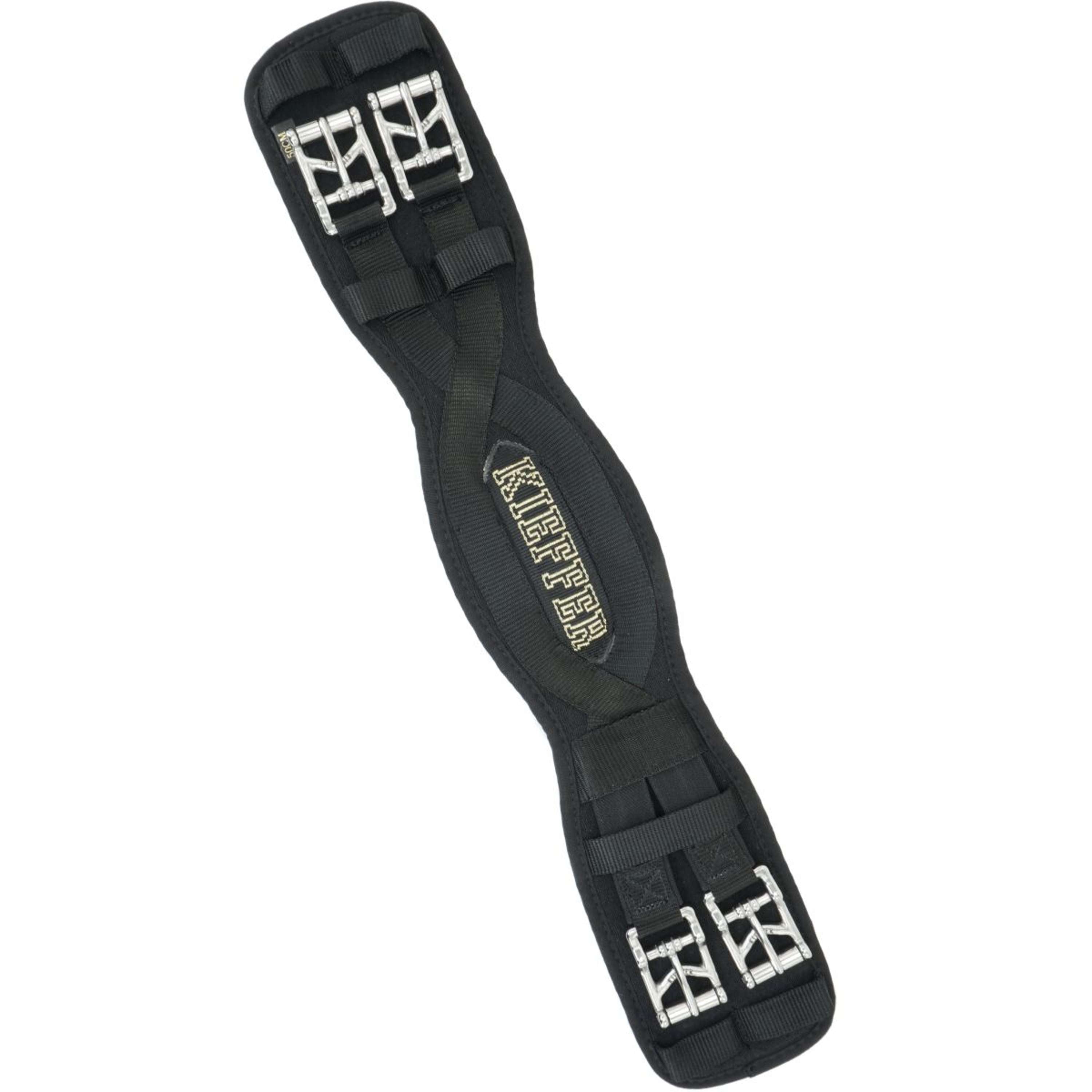 Kieffer Girth Air-Tex with Elastic Black