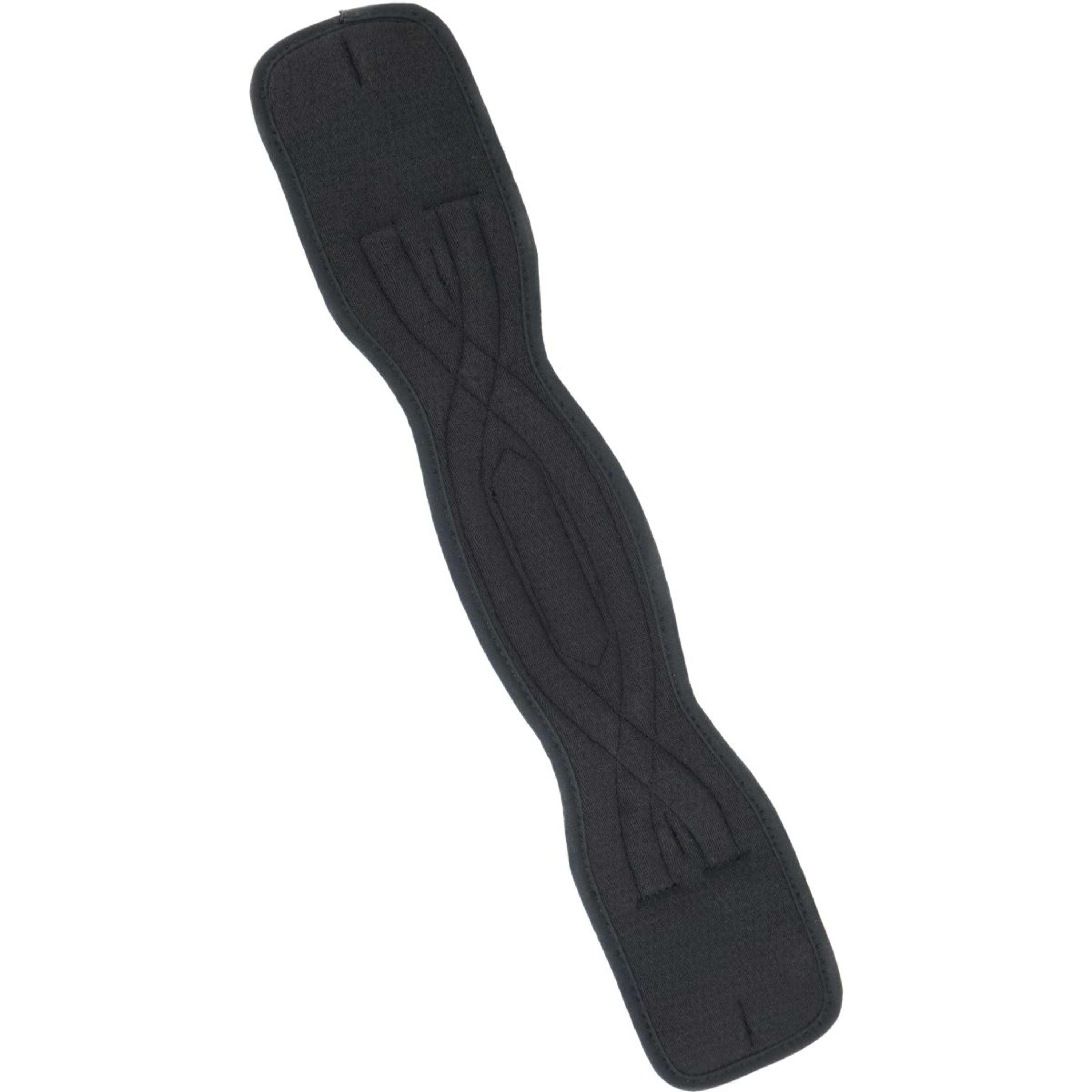 Kieffer Dressage Girth Air-Tex without Elastic Black | Agradi.com